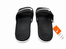 Load image into Gallery viewer, Nike Jelly Cushion Cloudfoam Turbo Tech Slides (BLK/BLK/WHT)