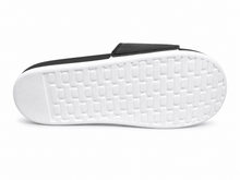 Load image into Gallery viewer, Nike Jelly Cushion Cloudfoam Turbo Tech Slides (BLK/BLK/WHT)