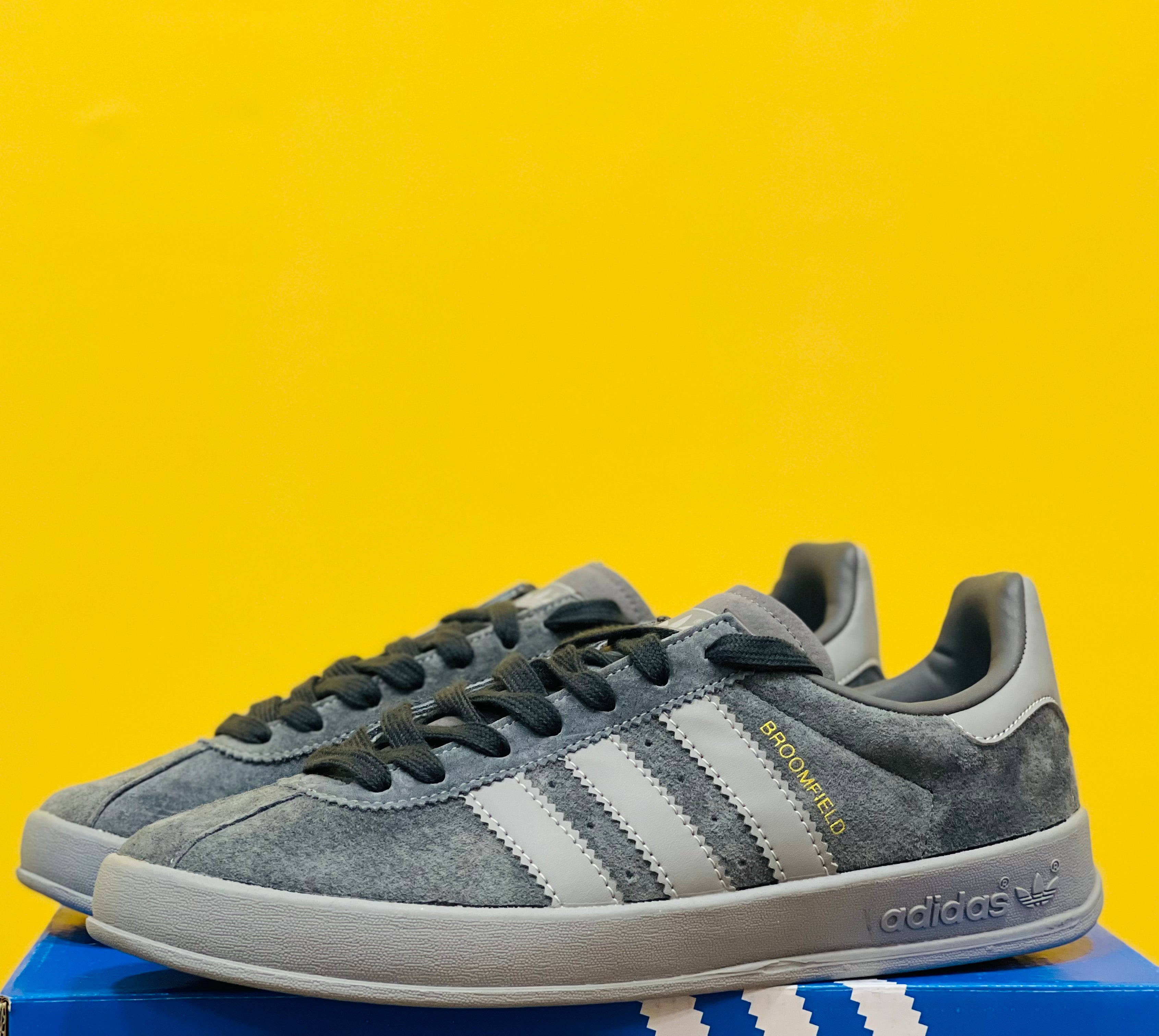 Adidas Grey Broomfield Trainers Adidas Shoes Adidas Broomfield