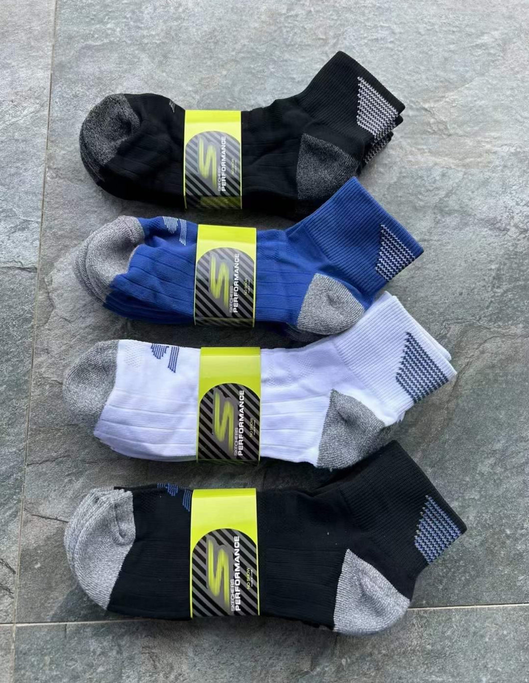 3pcs Skechers Performance Quarter Crew Socks