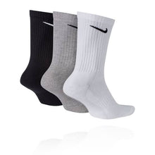 Load image into Gallery viewer, NIKE EVERYDAY CUSHIONED TRAINING CREW SOCKS (3 PAIRS)
