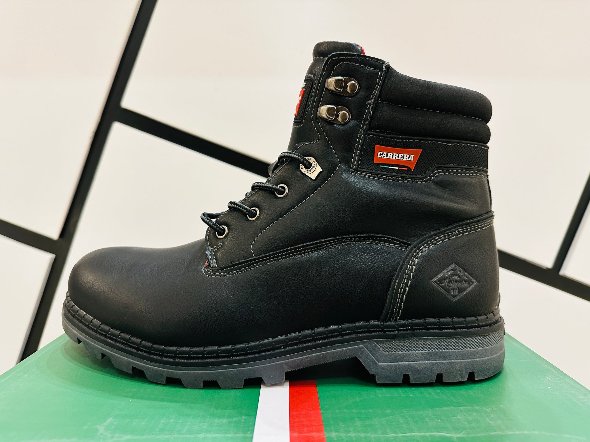 セブンフェアリー ブーツ セブンフェアリー ブラックロングブーツ M