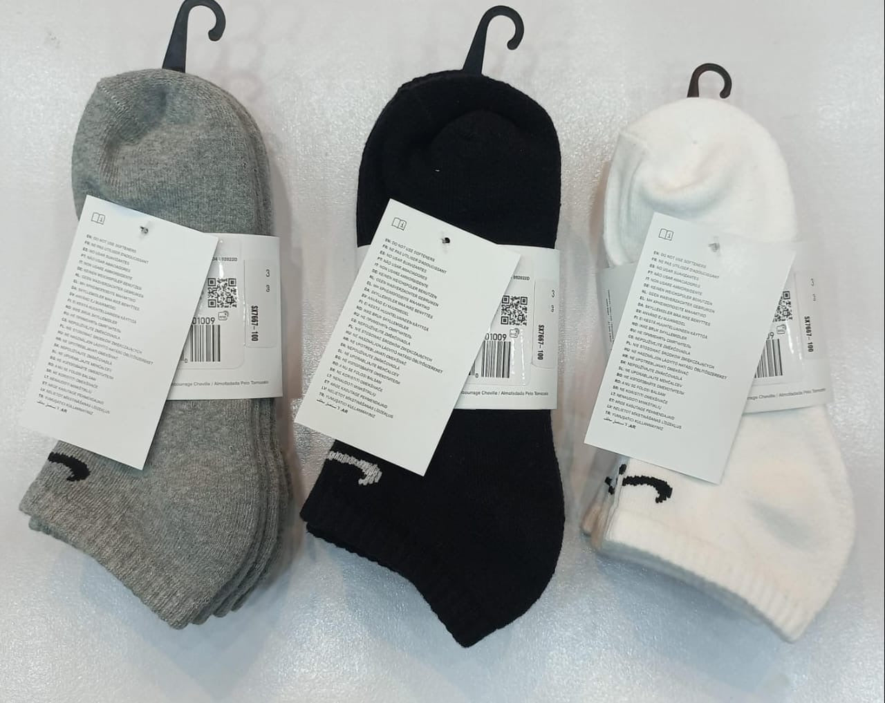 nike black low cut socks