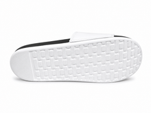 Load image into Gallery viewer, Nike Jelly Cushion Cloudfoam Turbo Tech Slides (BLK/WHT/BLK)
