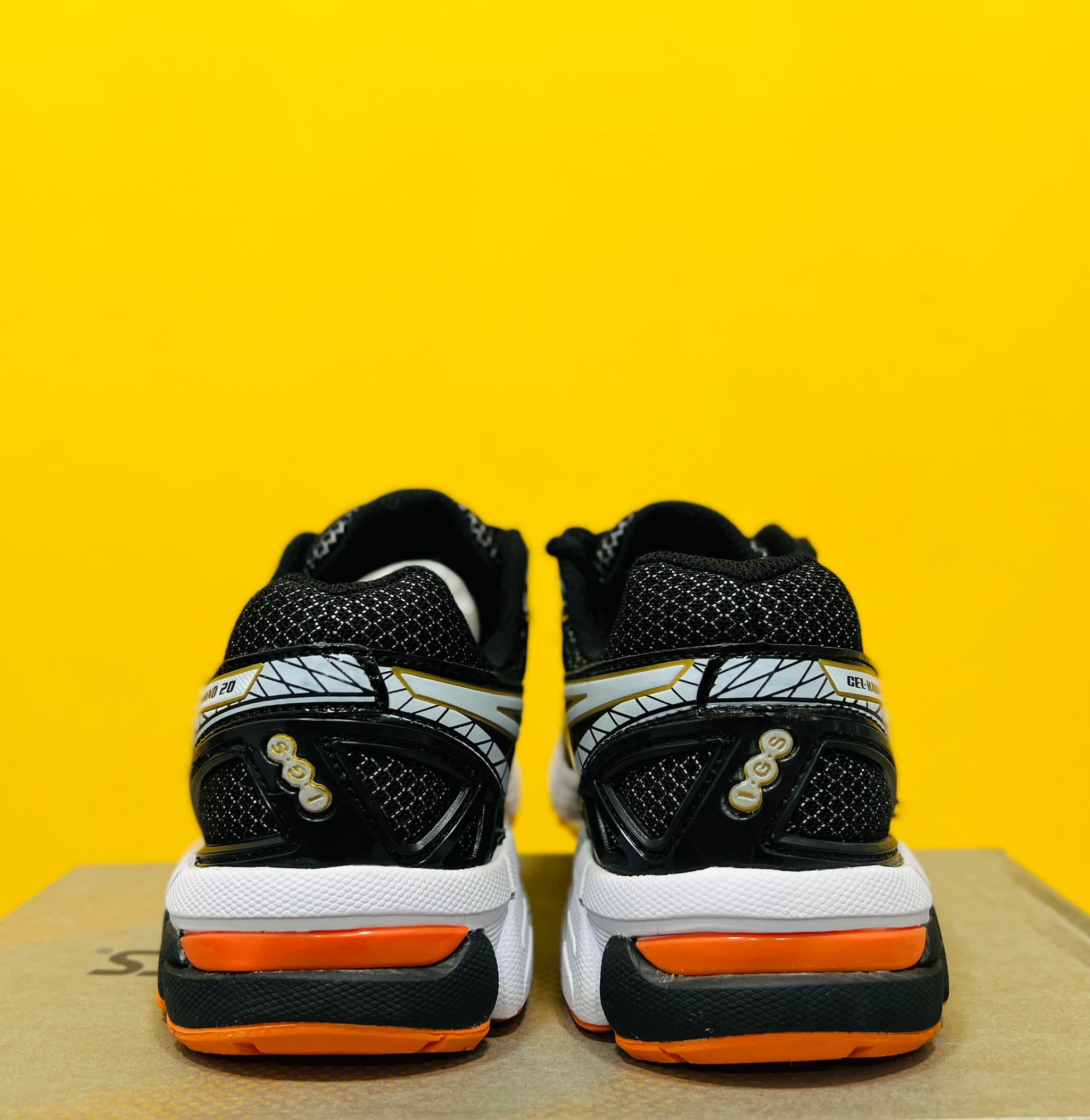 Asics gel kayano 20 black discount