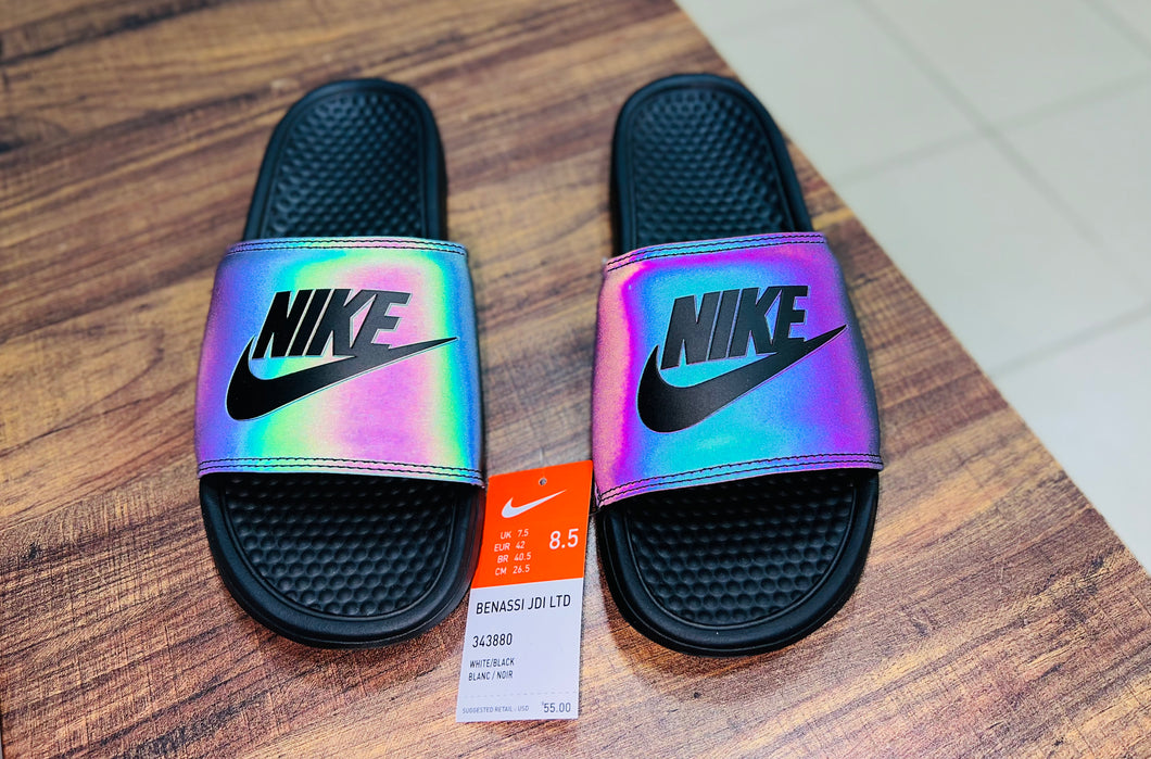 Nike Benassi Mismatch LTD Slide Reflective Affinity